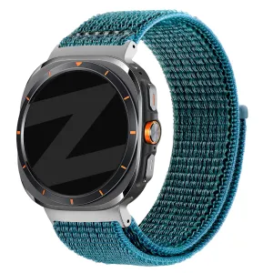 Flash Sale! Bandz Samsung Galaxy Watch Ultra Nylon Loop Strap (Bluegreen)  Going Fast!