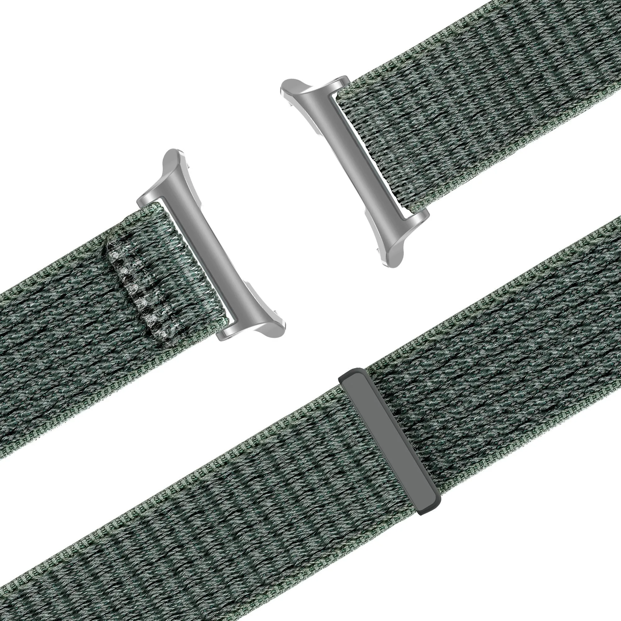 Flash Sale Bandz Samsung Galaxy Watch Ultra Nylon Loop Strap (Greygreen)  Going Fast!