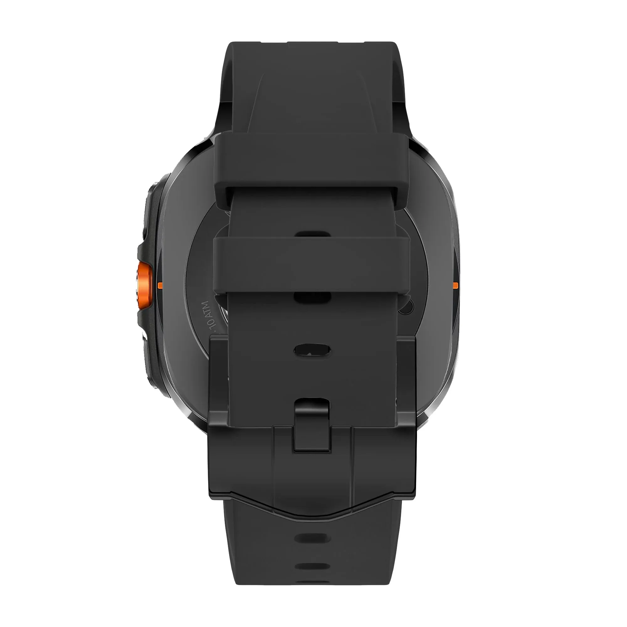 Flash Sale Bandz Samsung Galaxy Watch Ultra Silicone Strap 'Luxe Liquid' (Black with Black)  Almost Gone!