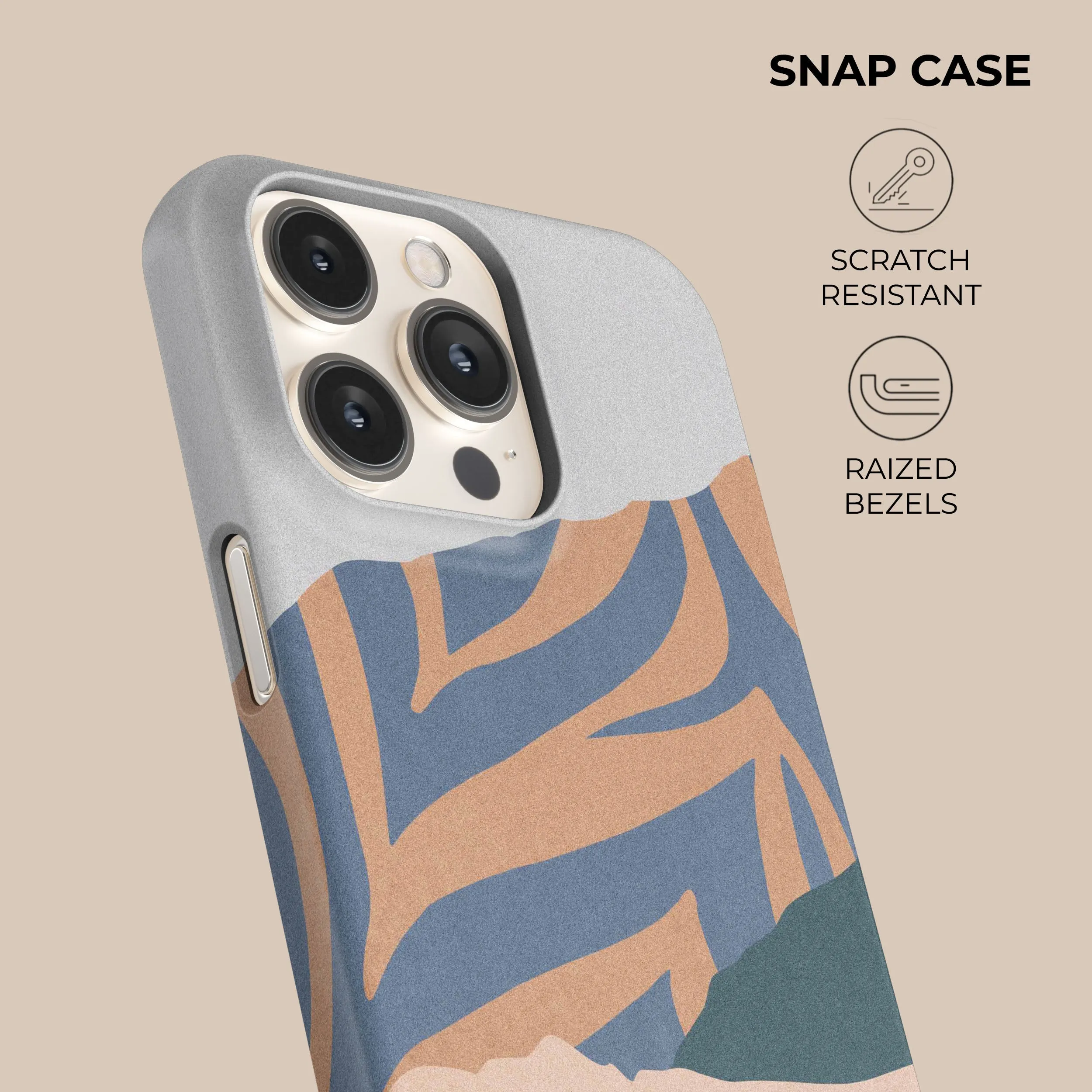 Flash Sale Beige Blissful Phone Case  Last Few Pieces!