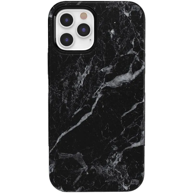 Flash Sale Black Pearl | Classic Black Marble Case  Last Few Pieces!