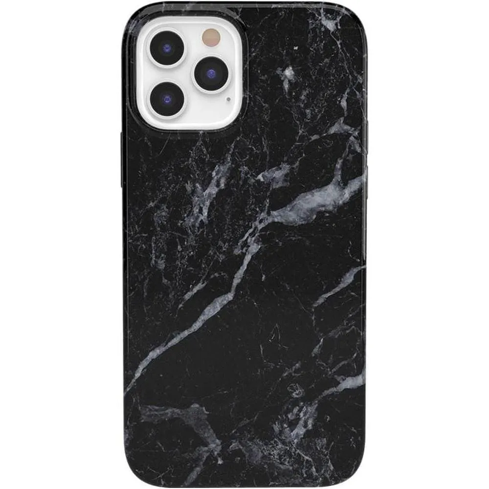 Flash Sale Black Pearl | Classic Black Marble Case  Last Few Pieces!
