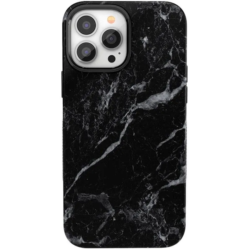 Flash Sale Black Pearl | Classic Black Marble Case  Last Few Pieces!