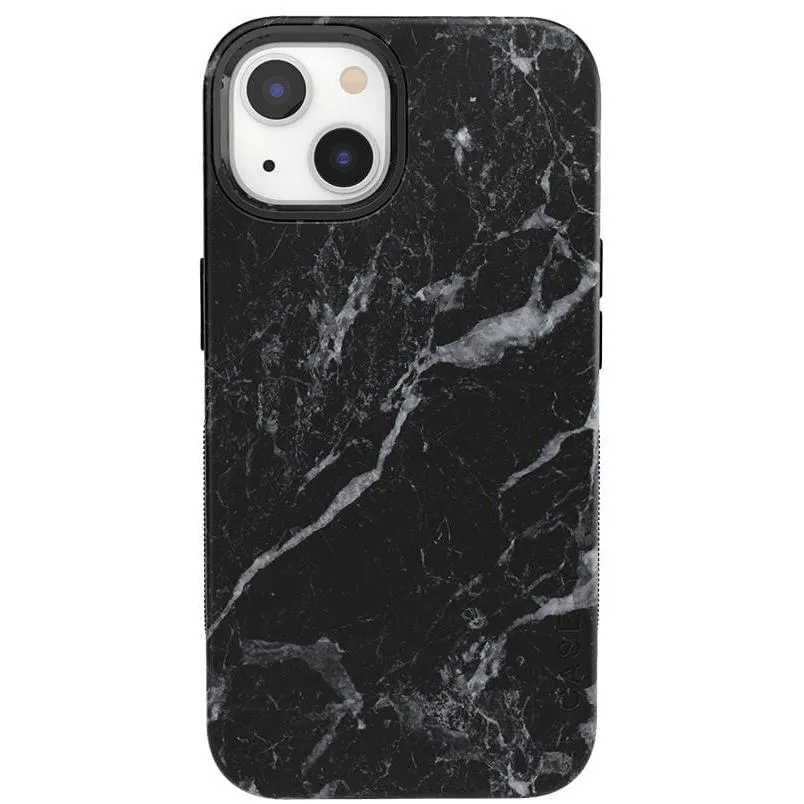 Flash Sale Black Pearl | Classic Black Marble Case  Last Few Pieces!