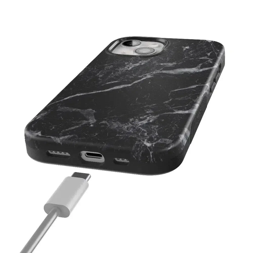 Flash Sale Black Pearl | Classic Black Marble Case  Last Few Pieces!