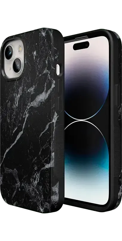 Flash Sale Black Pearl | Classic Black Marble Case  Last Few Pieces!