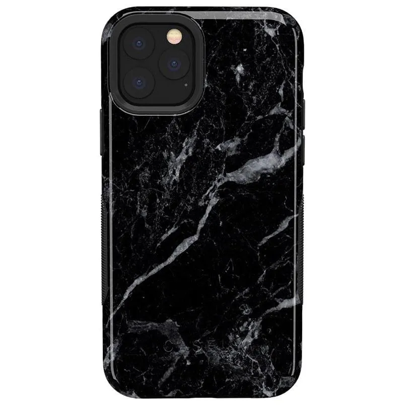 Flash Sale Black Pearl | Classic Black Marble Case  Last Few Pieces!