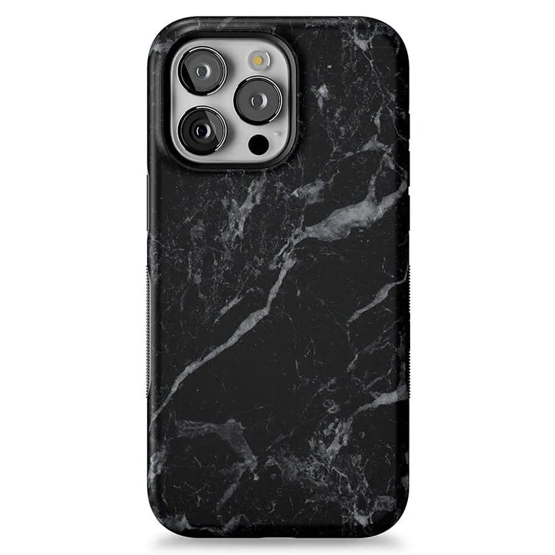 Flash Sale Black Pearl | Classic Black Marble Case  Last Few Pieces!