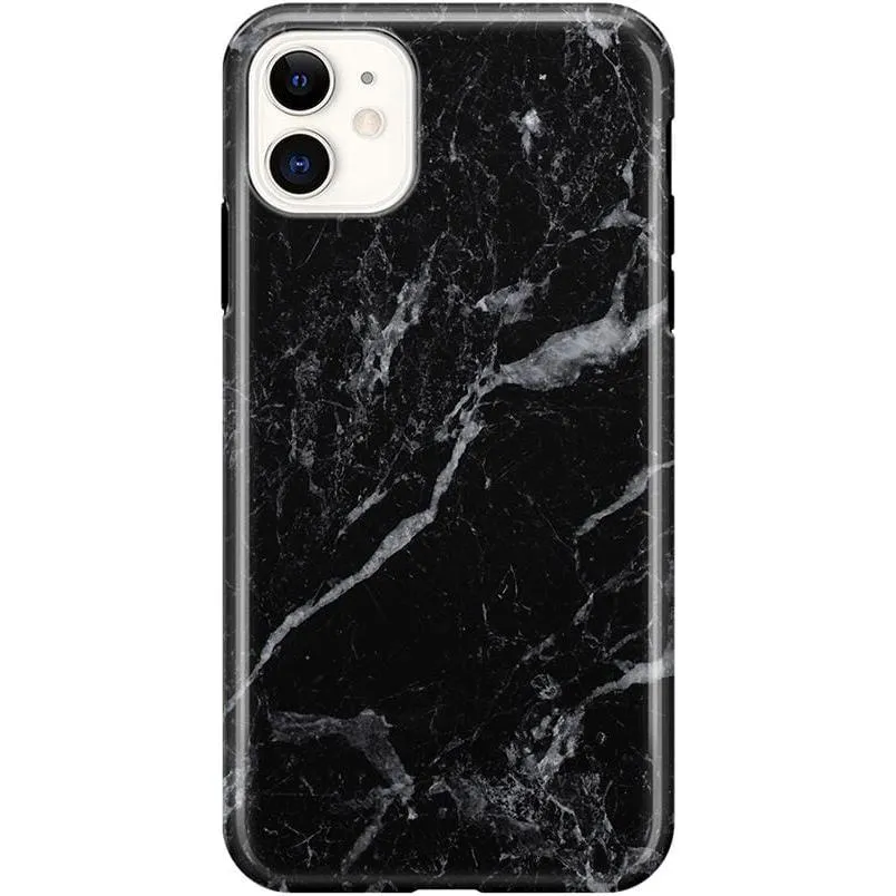 Flash Sale Black Pearl | Classic Black Marble Case  Last Few Pieces!