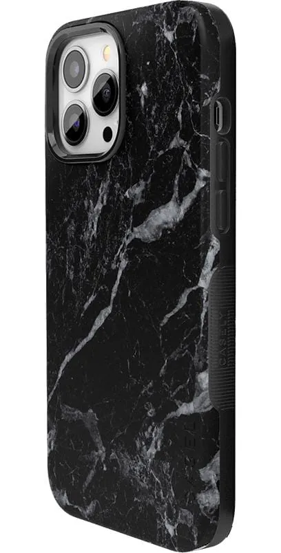 Flash Sale Black Pearl | Classic Black Marble Case  Last Few Pieces!