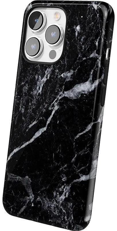 Flash Sale Black Pearl | Classic Black Marble Case  Last Few Pieces!
