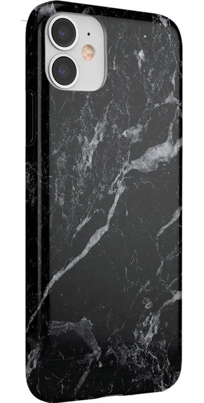 Flash Sale Black Pearl | Classic Black Marble Case  Last Few Pieces!