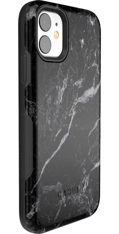 Flash Sale Black Pearl | Classic Black Marble Case  Last Few Pieces!
