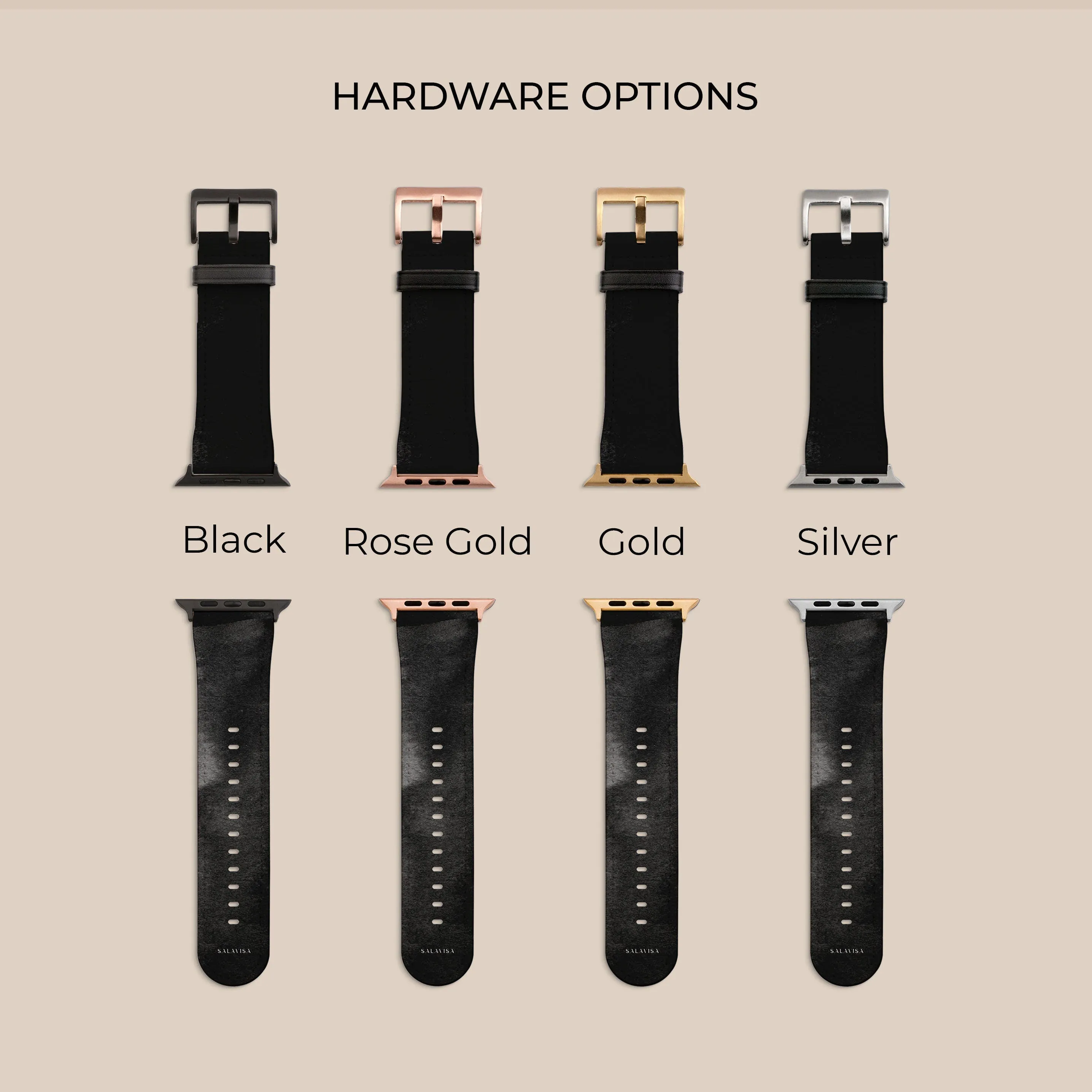 Flash Sale! Black Watercolor Apple Watch Band  Ends Soon!
