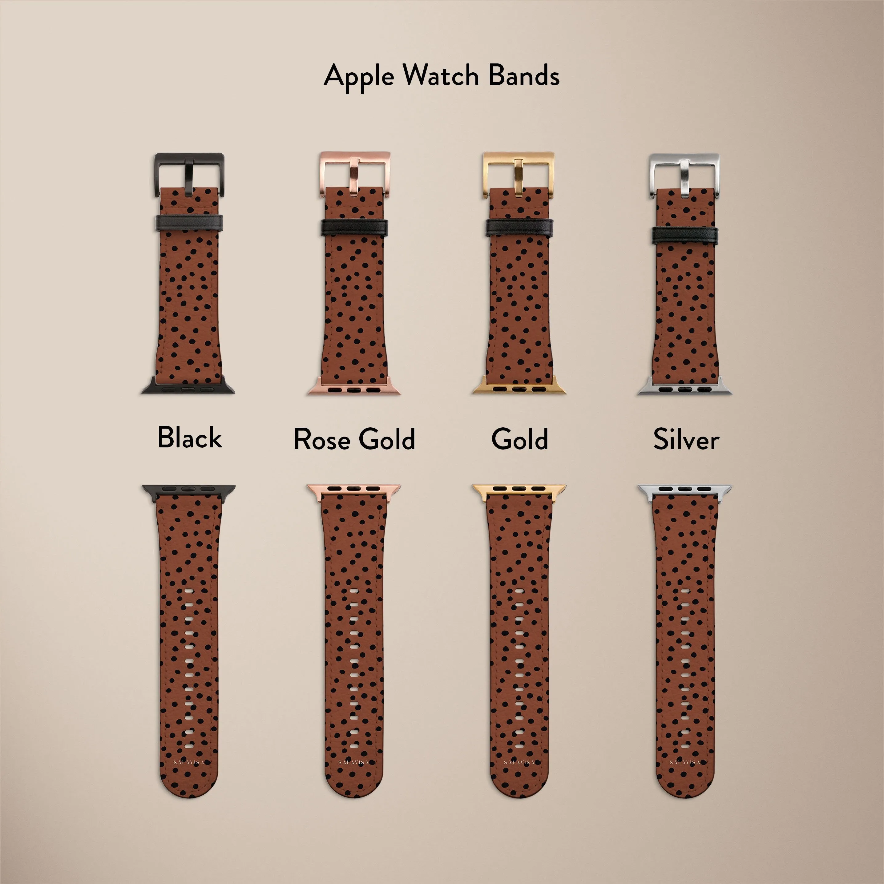 Flash Sale Blood Orange Polka Watch Strap  Limited Availability!
