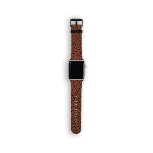 Flash Sale Blood Orange Polka Watch Strap  Limited Availability!