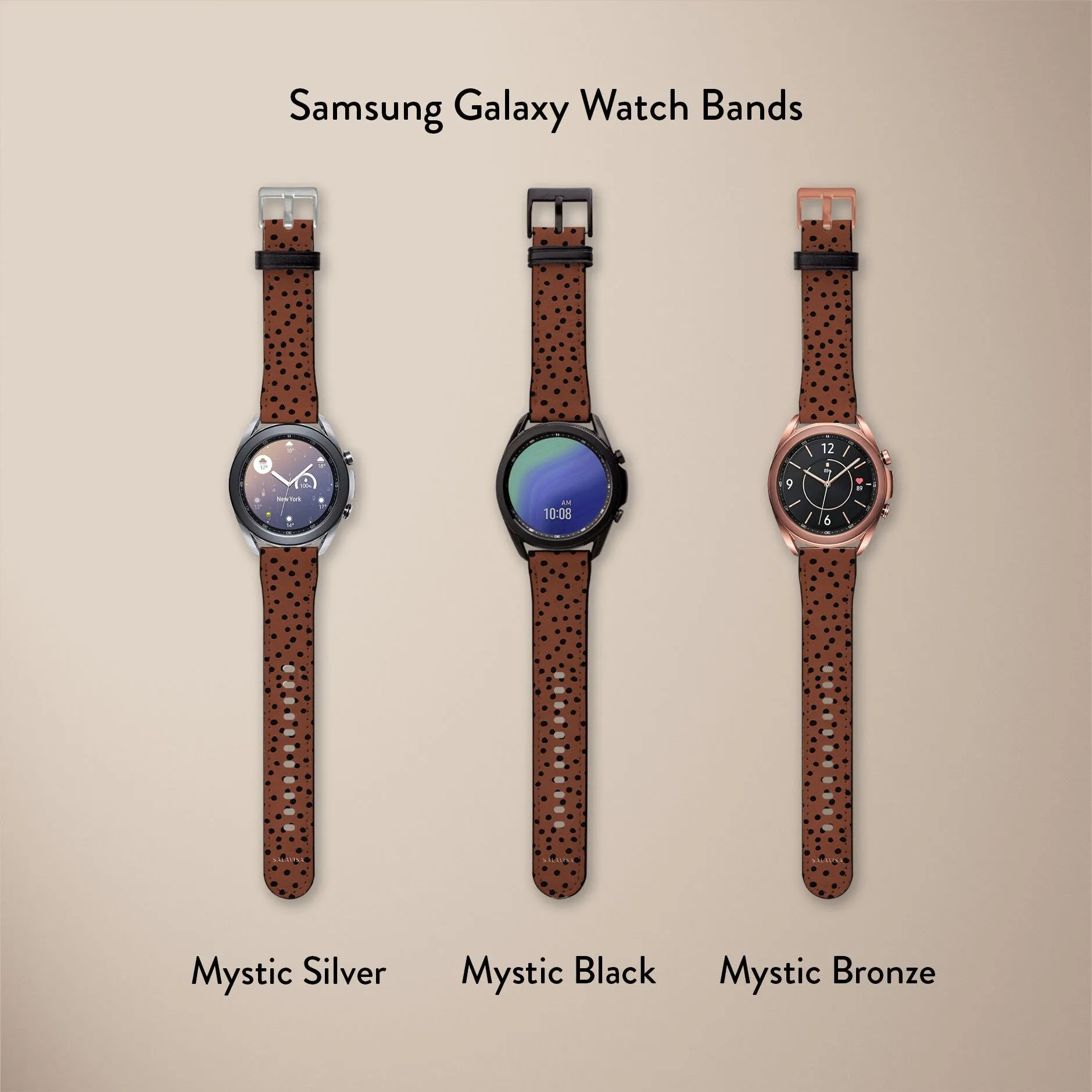 Flash Sale Blood Orange Polka Watch Strap  Limited Availability!