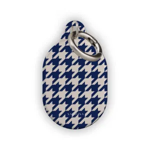 Flash Sale! Blue Houndstooth AirTag Holder  Limited Availability!