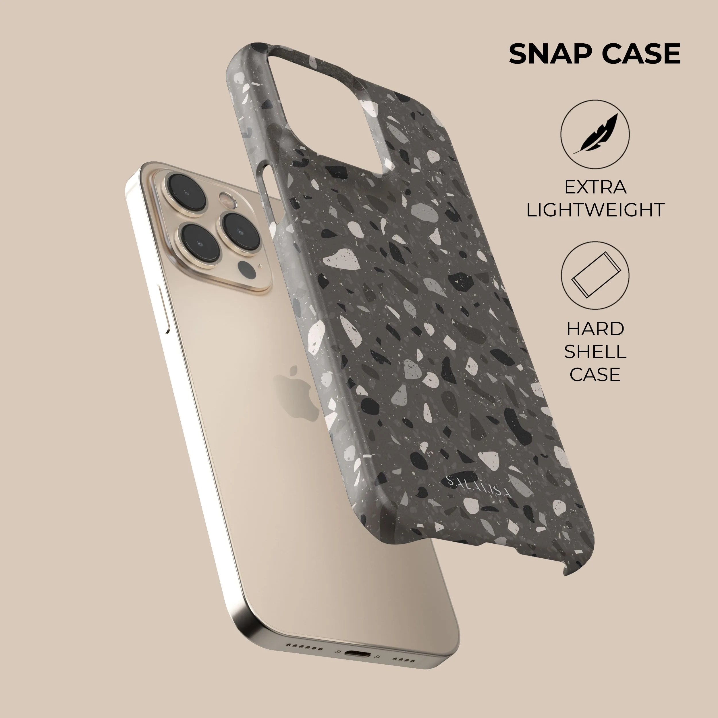 Flash Sale Brown Terrazzo Phone Case  Going Fast!