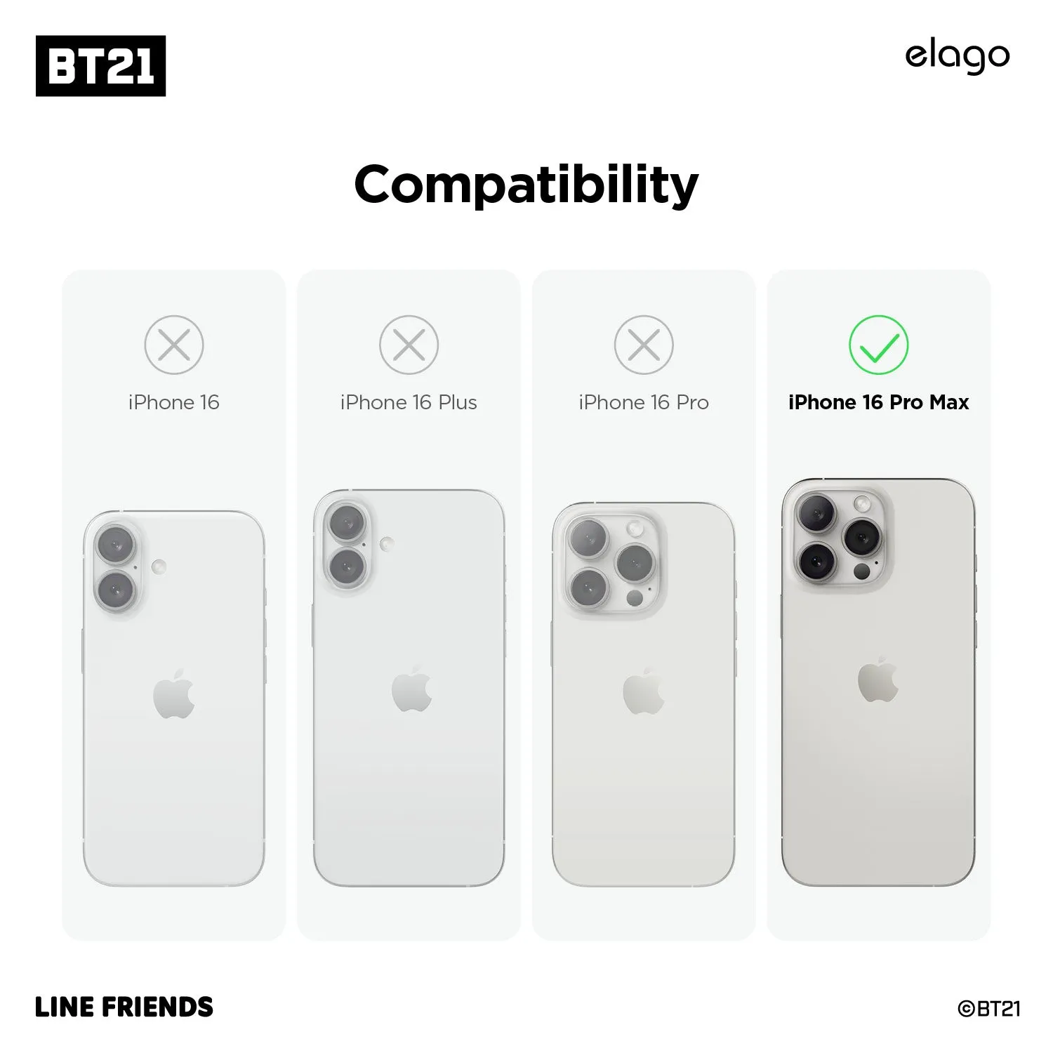 Flash Sale BT21 | elago Vivid Collection MagSafe Hybrid Case  Limited Availability!