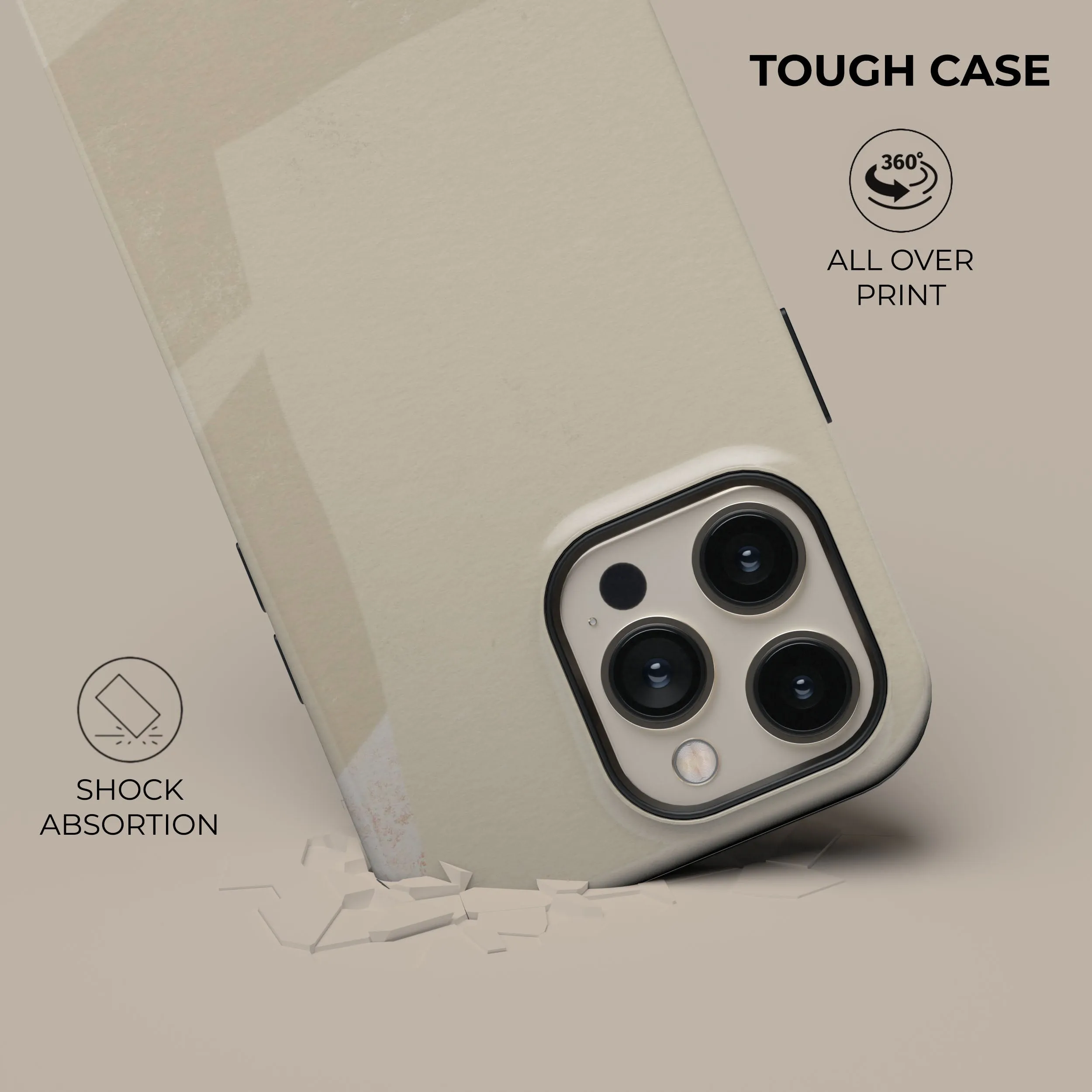 Flash Sale Cream Organic Phone Case  Ends Soon!