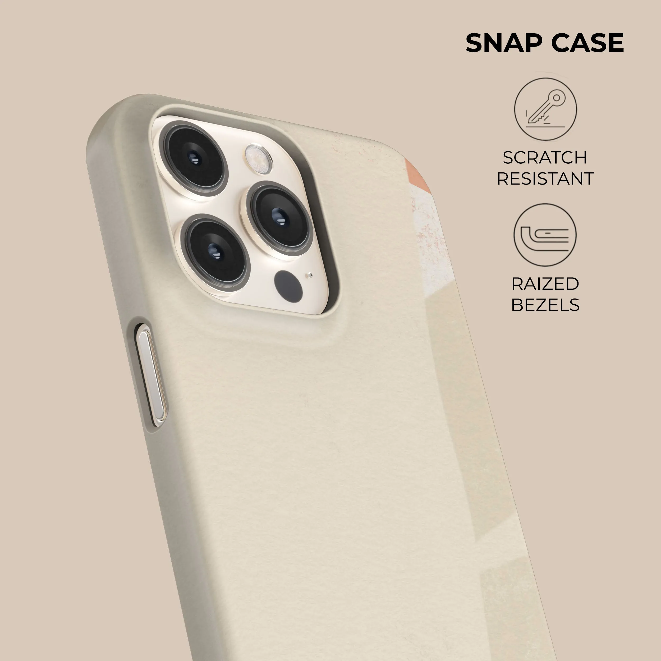 Flash Sale Cream Organic Phone Case  Ends Soon!