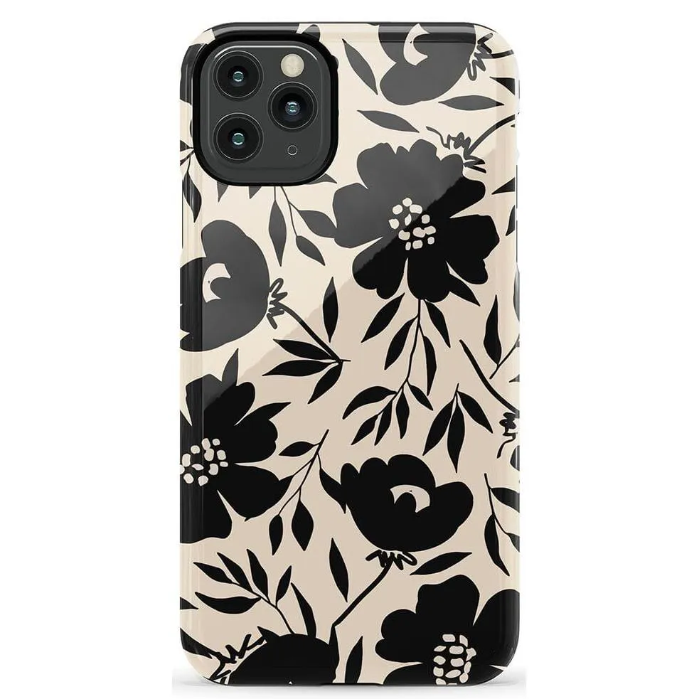 Flash Sale Dark Fantasy | Contrast Floral Case  Limited Stock!