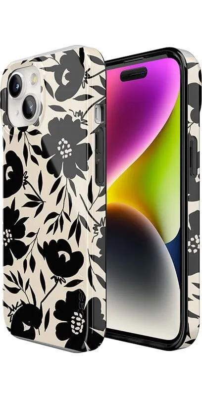 Flash Sale Dark Fantasy | Contrast Floral Case  Limited Stock!