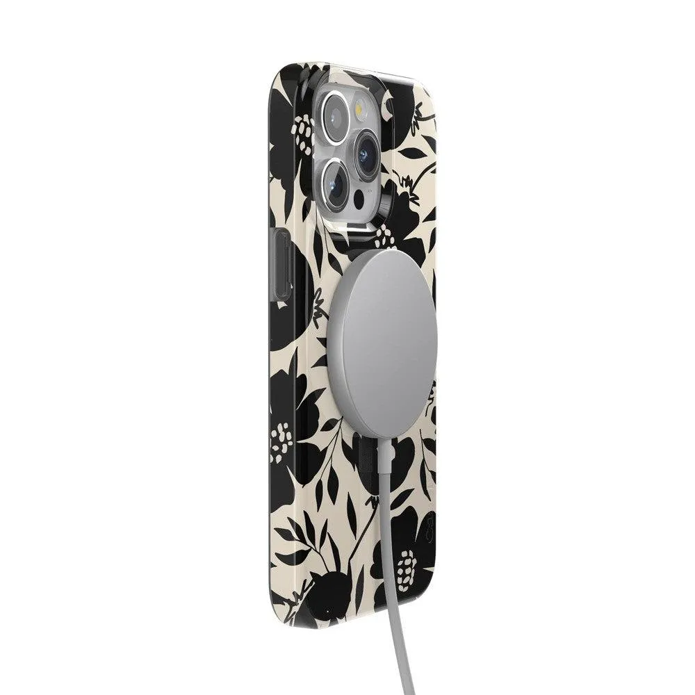 Flash Sale Dark Fantasy | Contrast Floral Case  Limited Stock!