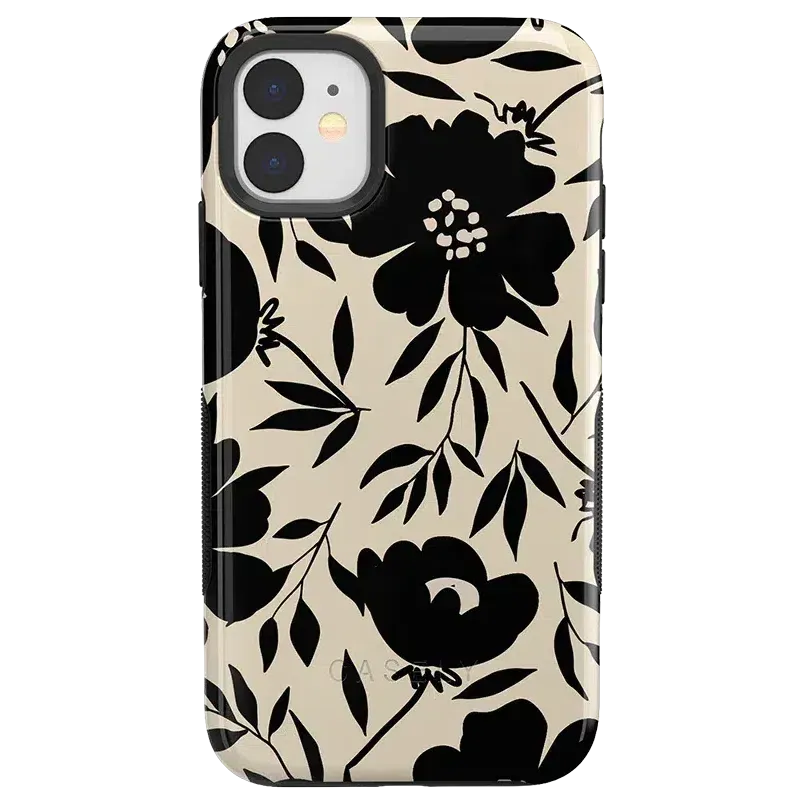 Flash Sale Dark Fantasy | Contrast Floral Case  Limited Stock!
