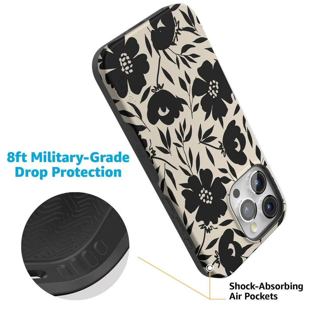 Flash Sale Dark Fantasy | Contrast Floral Case  Limited Stock!