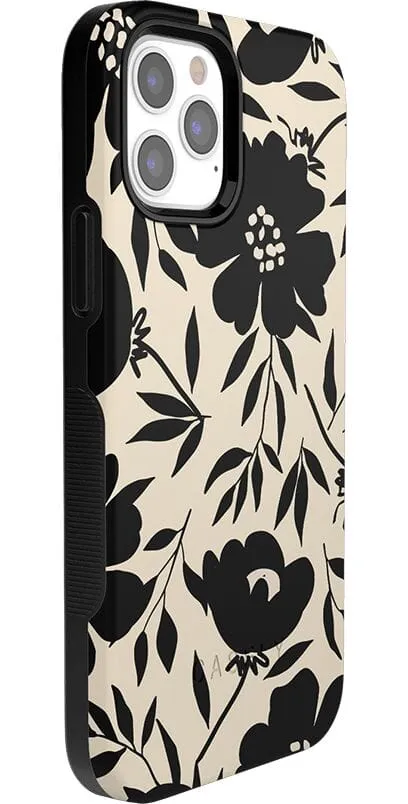 Flash Sale Dark Fantasy | Contrast Floral Case  Limited Stock!