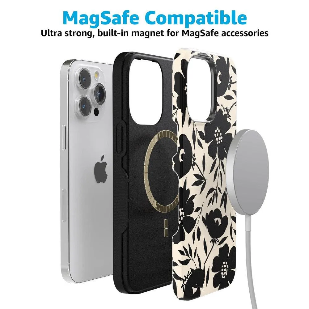 Flash Sale Dark Fantasy | Contrast Floral Case  Limited Stock!
