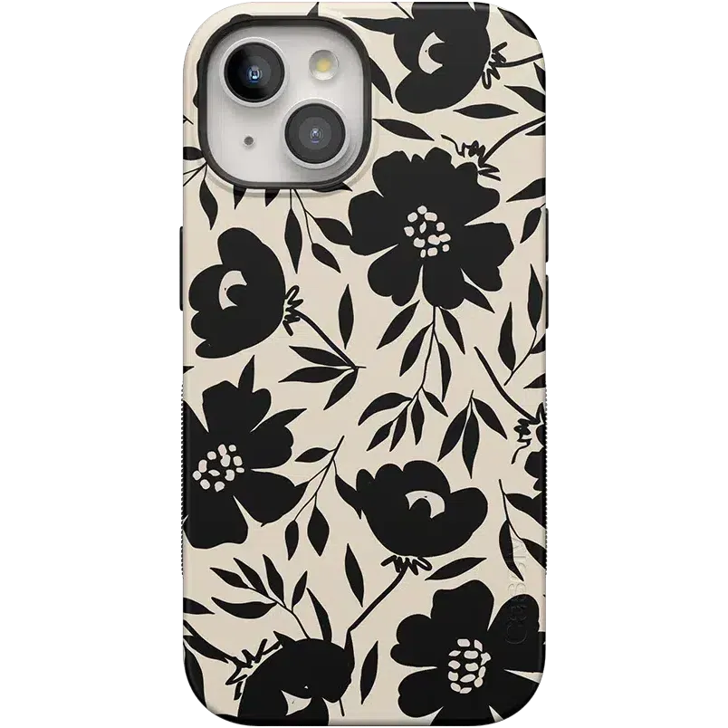 Flash Sale Dark Fantasy | Contrast Floral Case  Limited Stock!