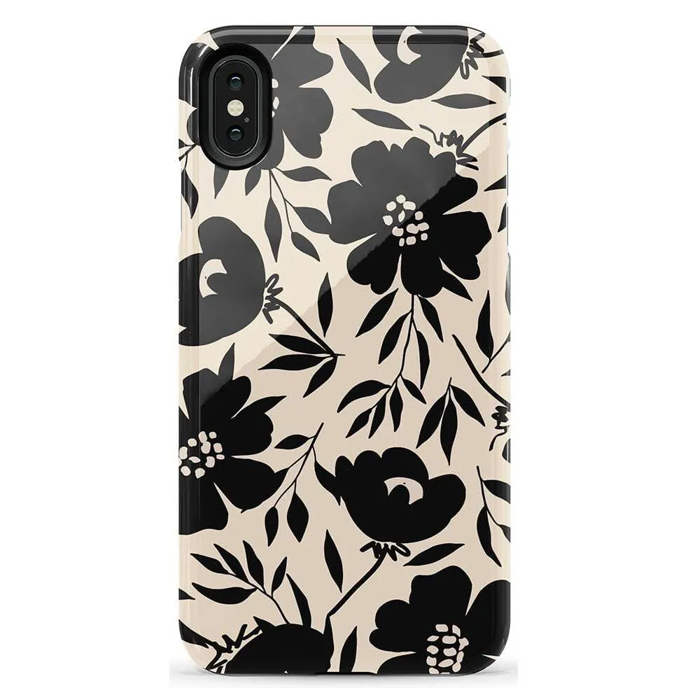 Flash Sale Dark Fantasy | Contrast Floral Case  Limited Stock!