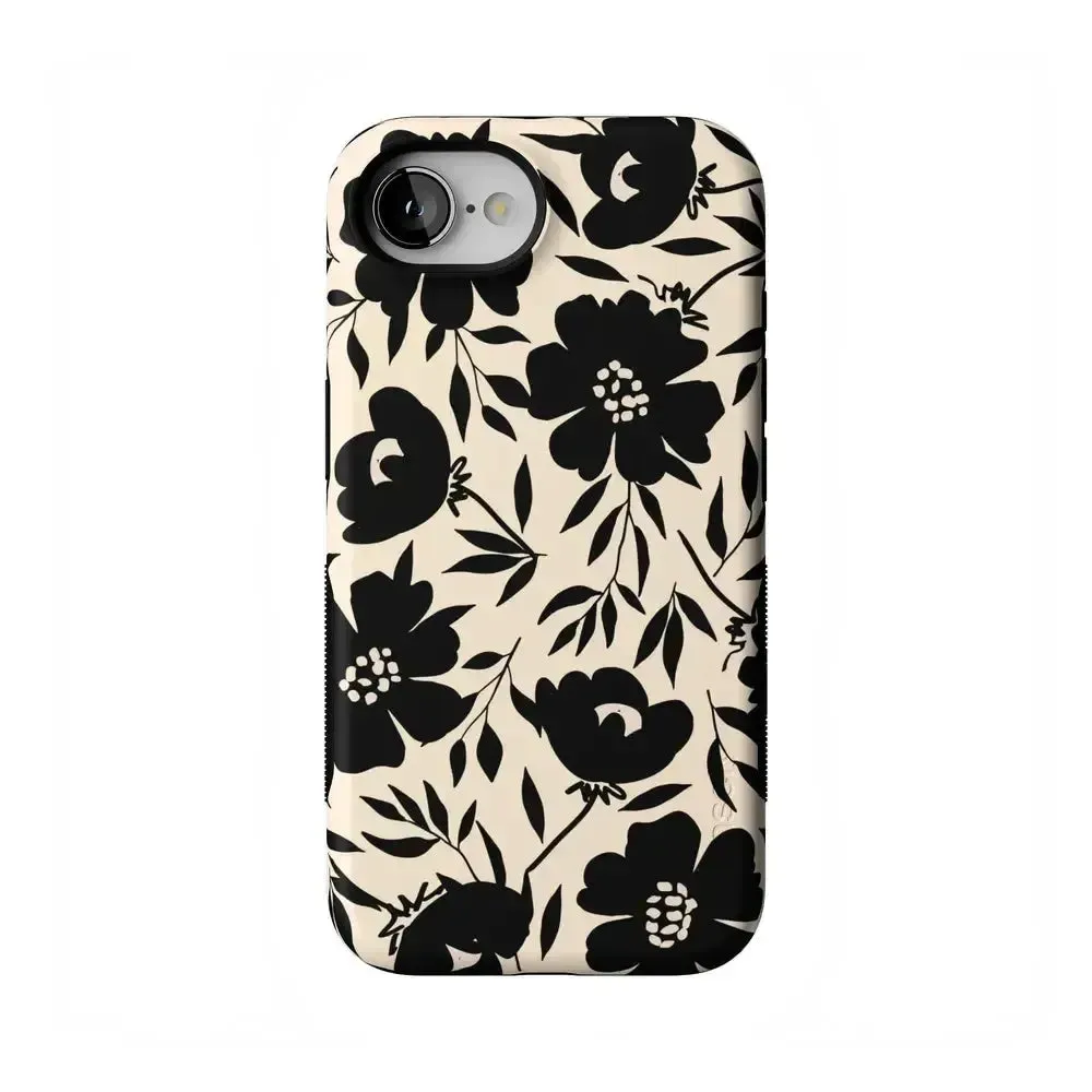 Flash Sale Dark Fantasy | Contrast Floral Case  Limited Stock!