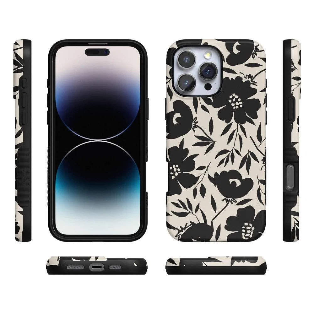 Flash Sale Dark Fantasy | Contrast Floral Case  Limited Stock!