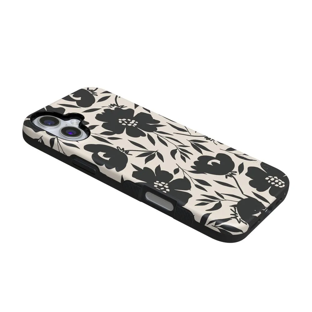 Flash Sale Dark Fantasy | Contrast Floral Case  Limited Stock!