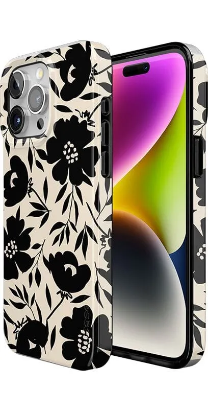 Flash Sale Dark Fantasy | Contrast Floral Case  Limited Stock!