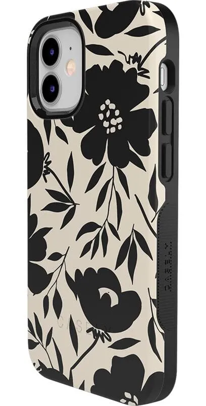 Flash Sale Dark Fantasy | Contrast Floral Case  Limited Stock!