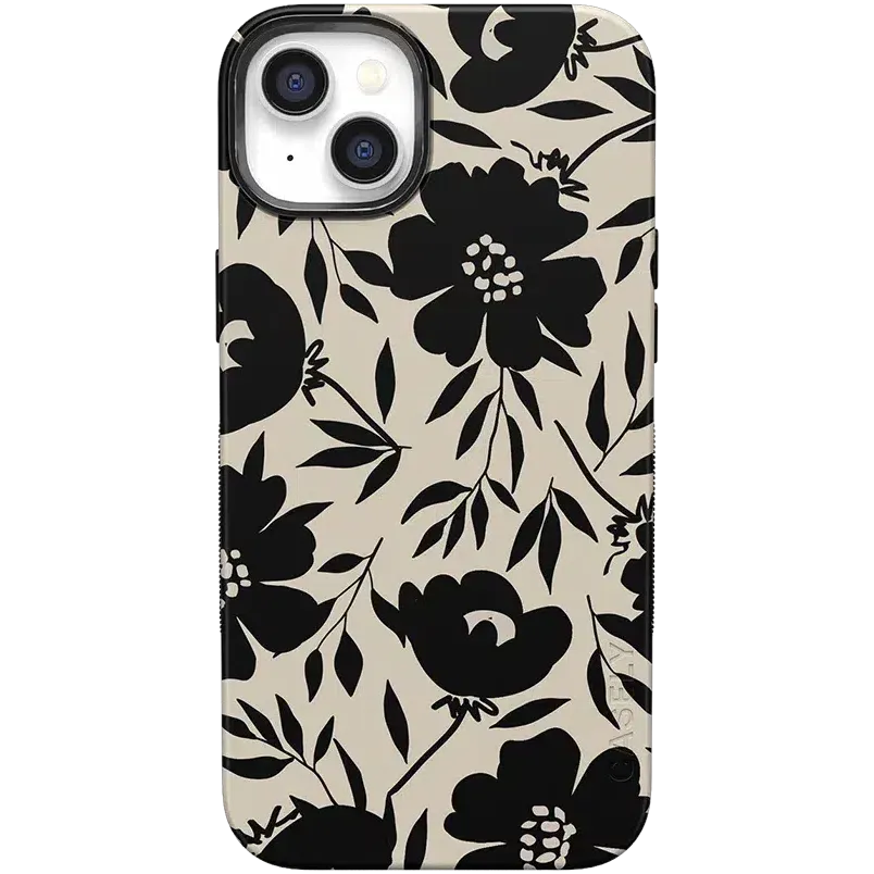 Flash Sale Dark Fantasy | Contrast Floral Case  Limited Stock!