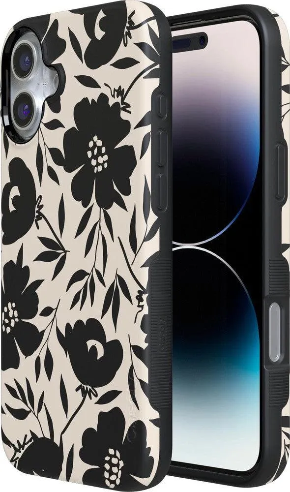 Flash Sale Dark Fantasy | Contrast Floral Case  Limited Stock!