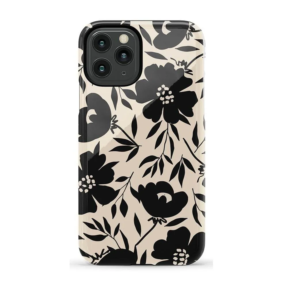Flash Sale Dark Fantasy | Contrast Floral Case  Limited Stock!