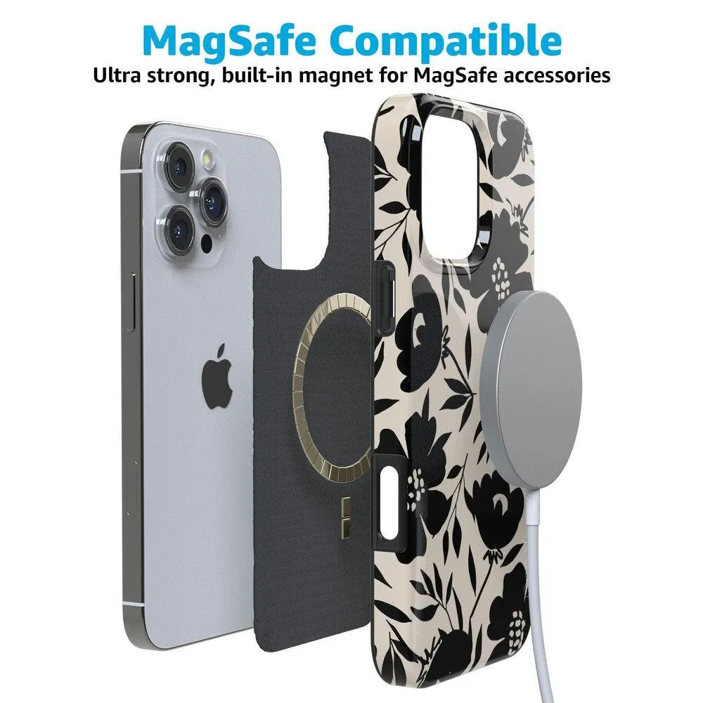 Flash Sale Dark Fantasy | Contrast Floral Case  Limited Stock!