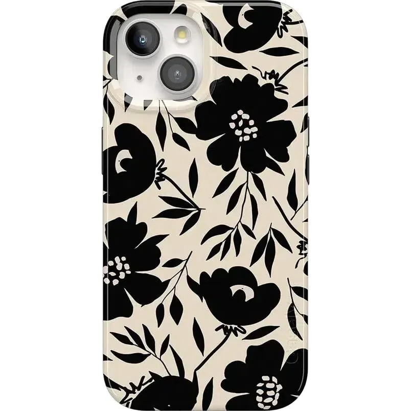 Flash Sale Dark Fantasy | Contrast Floral Case  Limited Stock!