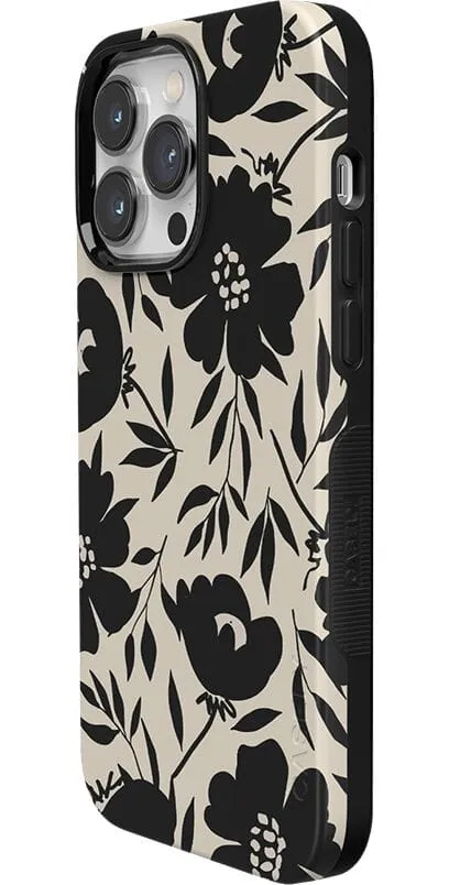 Flash Sale Dark Fantasy | Contrast Floral Case  Limited Stock!
