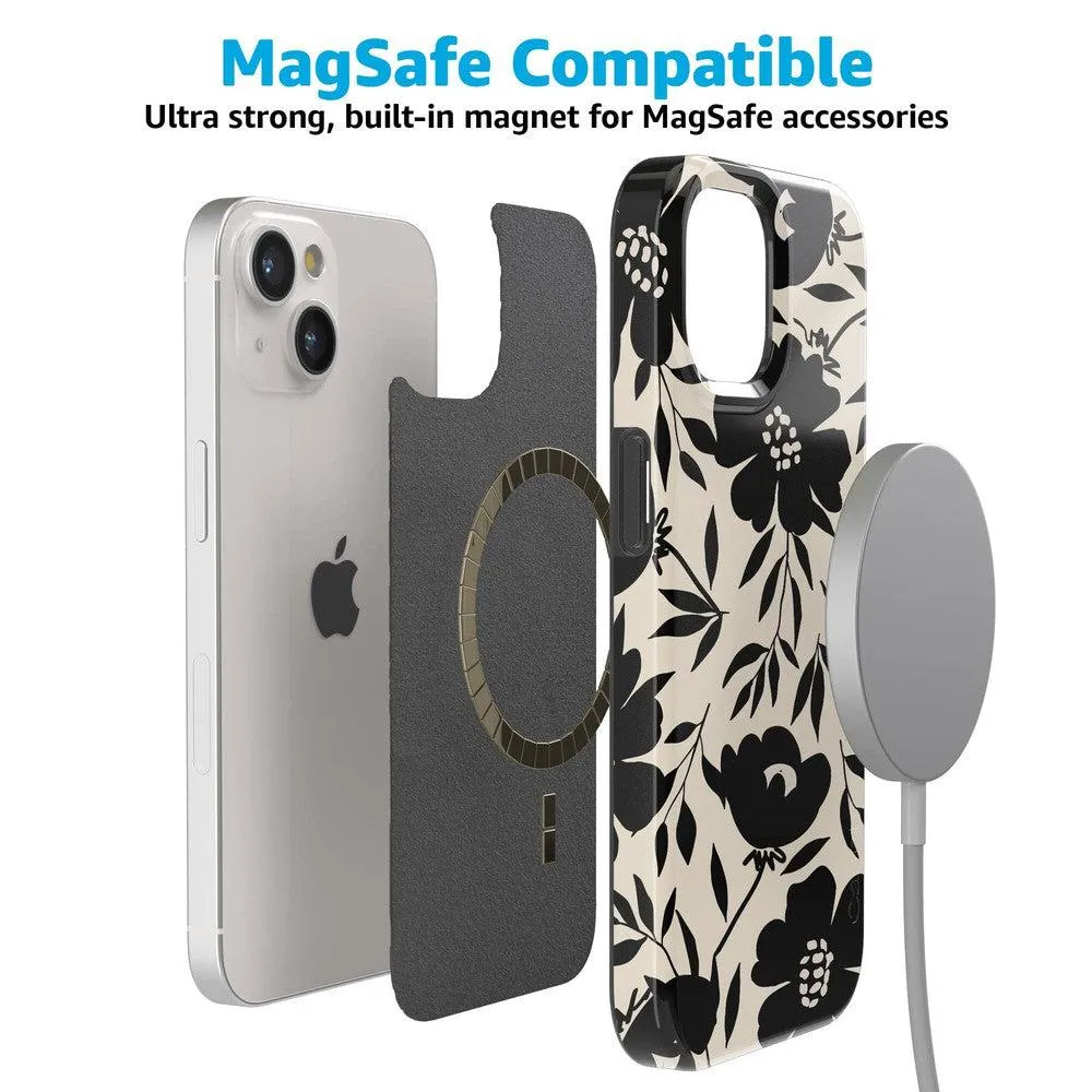 Flash Sale Dark Fantasy | Contrast Floral Case  Limited Stock!