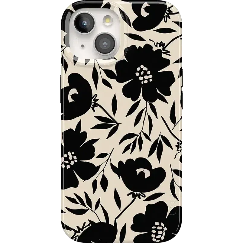Flash Sale Dark Fantasy | Contrast Floral Case  Limited Stock!