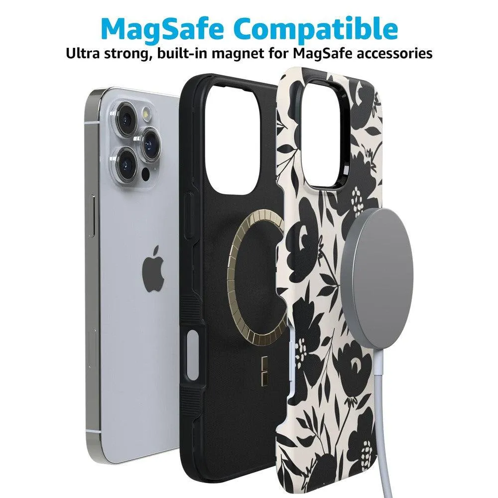 Flash Sale Dark Fantasy | Contrast Floral Case  Limited Stock!