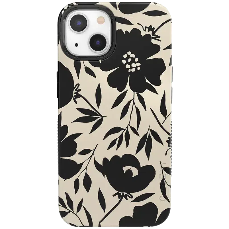 Flash Sale Dark Fantasy | Contrast Floral Case  Limited Stock!